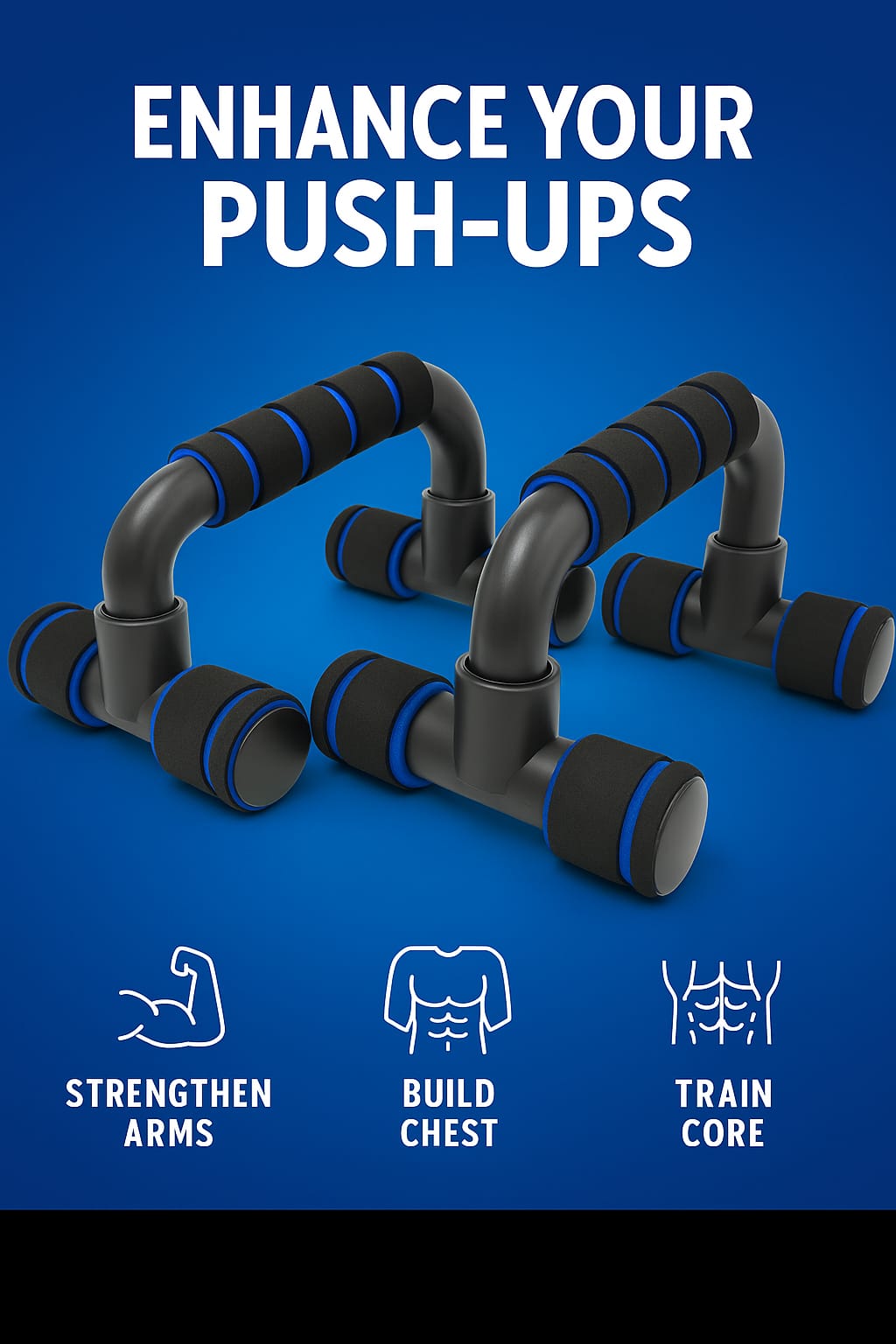Push-Up Bars β Non-Slip Grip | FitPulse UK  Description