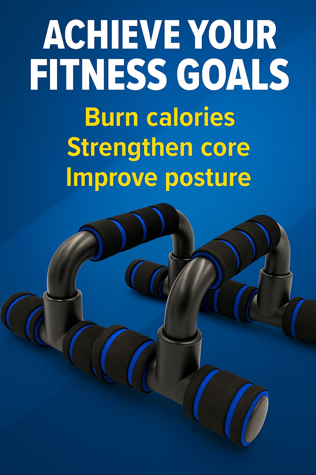 Push-Up Bars – Non-Slip Grip | FitPulse UK  Description