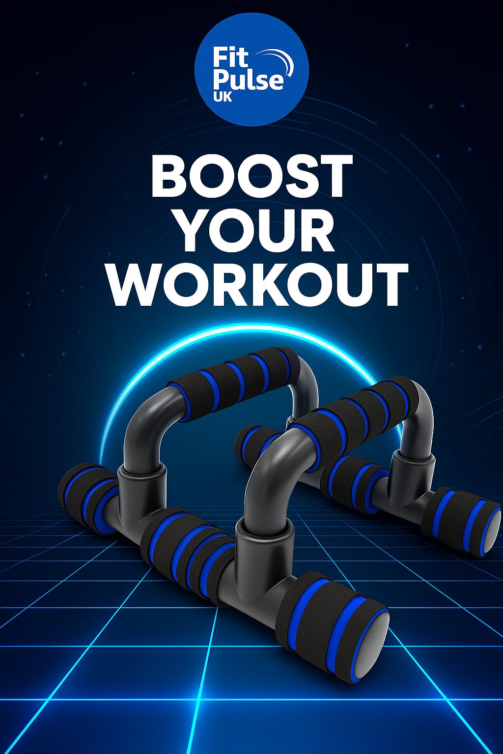 Push-Up Bars – Non-Slip Grip | FitPulse UK  Description