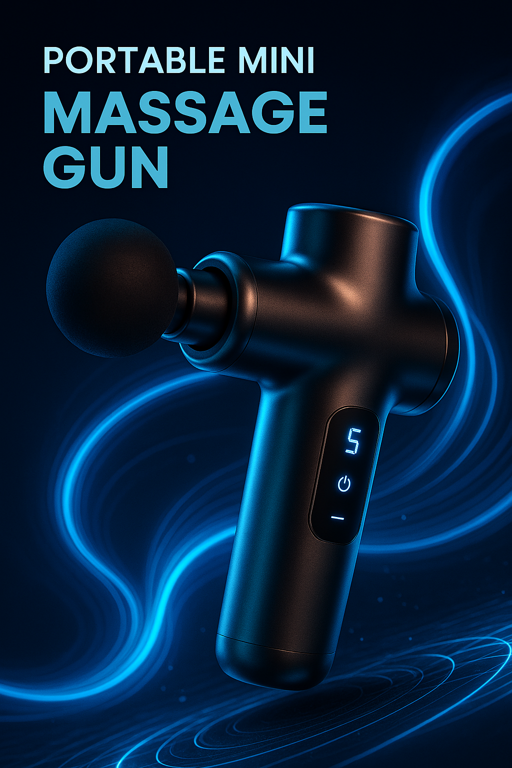 Portable Mini Massage Gun – Deep Muscle Relaxation